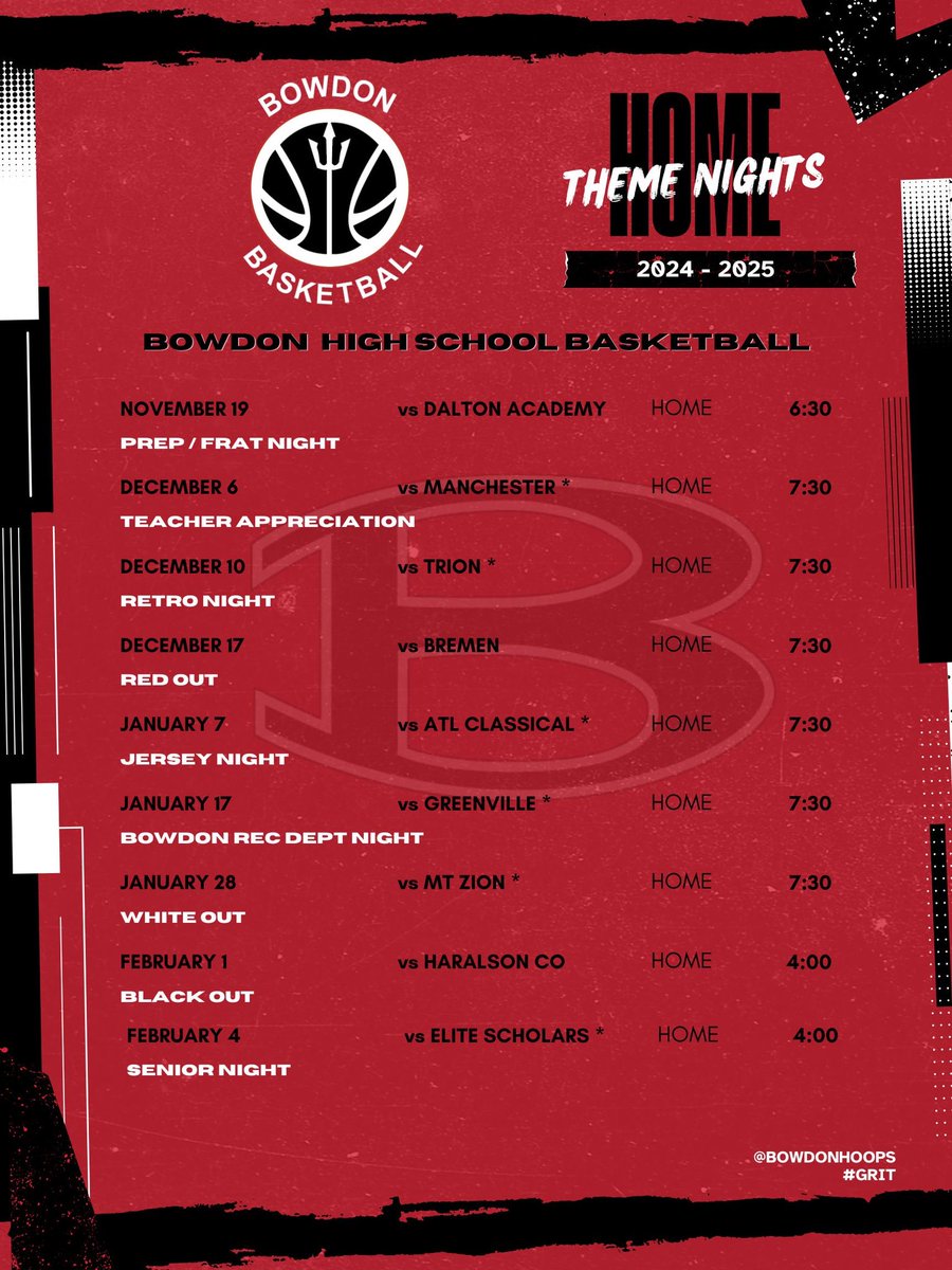 Bowdon Basketball tweet media