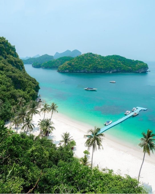 Travitinerary's tweet photo. Ang Thong Marine Park - Thailand https://t.co/vsNMDNtLi4