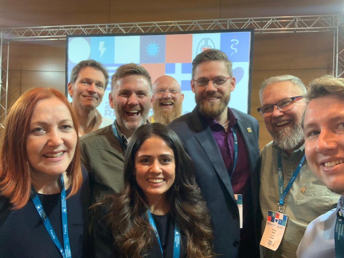 ResusCouncilUK's tweet photo. Day two of #RESUS24 was packed with insightful talks and workshops. Our Executive Committee members Vix and Joyce took to the stage to discuss new educational strategies, while our Clinical Lead, Tom, served as a judge for this year’s CPR competition! https://t.co/7XZ4u4SezC