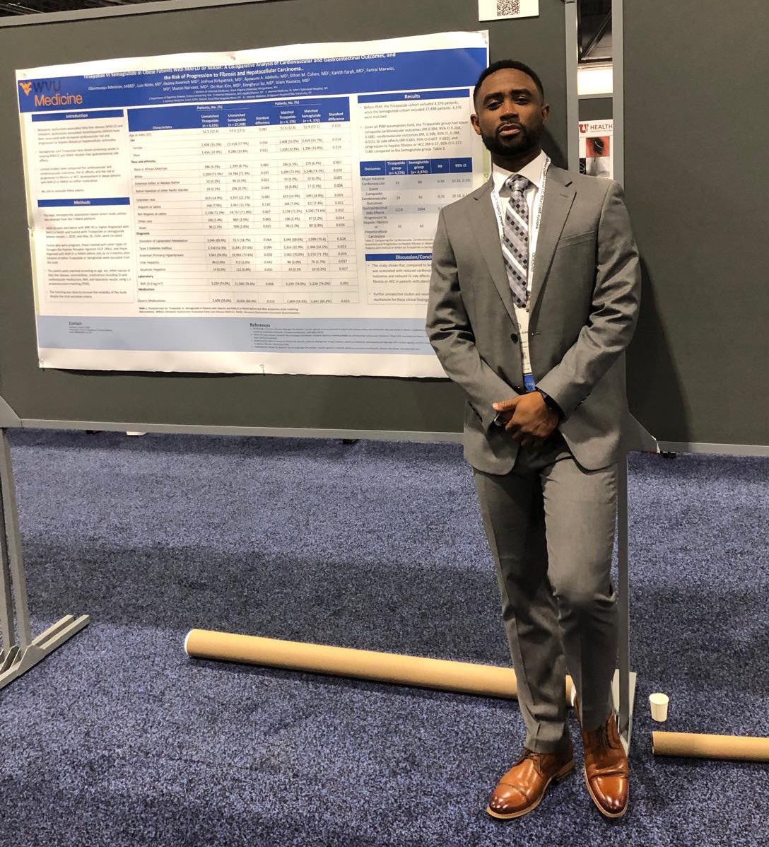 Olanrewaju Adeniran, MD (@lanreadeniranff) on Twitter photo I am honored to have participated at the <a href="/AmCollegeGastro/">ACG</a> conference, where I presented 2 original research posters and engaged in 10 additional poster presentations. I extend my sincere gratitude to the <a href="/wvudeptofmed/">WVU Department of Medicine</a> delegation, with special appreciation to my mentors I am honored to have participated at the <a href="/AmCollegeGastro/">ACG</a> conference, where I presented 2 original research posters and engaged in 10 additional poster presentations. I extend my sincere gratitude to the <a href="/wvudeptofmed/">WVU Department of Medicine</a> delegation, with special appreciation to my mentors