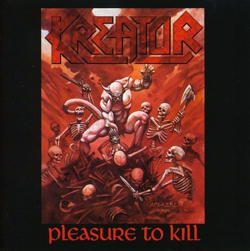 NickHolmesPL's tweet image. Today in 1986 @kreator released the legendary Pleasure to Kill album! I was lucky enough to sing Riot Of Violence with the guys live in Pittsburg in the 90's. Despite listening to it a billion times, I still managed to forget the words. I blame Jack Daniels!