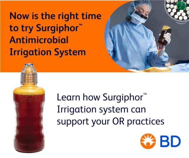 Surgiphor™ Irrigation System, a ready-to-use, terminally sterile, dilute PVP-I solution is not just about efficiency—it's about smart resource management. Click for more info! #Surgiphor #BDemployee bit.ly/40sJFJW