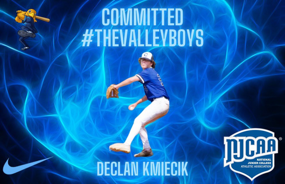Declan Kmiecik (@declankmiecik) on Twitter photo Excited for the next 2. Can’t wait to get started! <a href="/GoldenEagleBSBL/">Rock Valley College Baseball</a> <a href="/herrenc/">Chad P. Herren</a> Excited for the next 2. Can’t wait to get started! <a href="/GoldenEagleBSBL/">Rock Valley College Baseball</a> <a href="/herrenc/">Chad P. Herren</a>