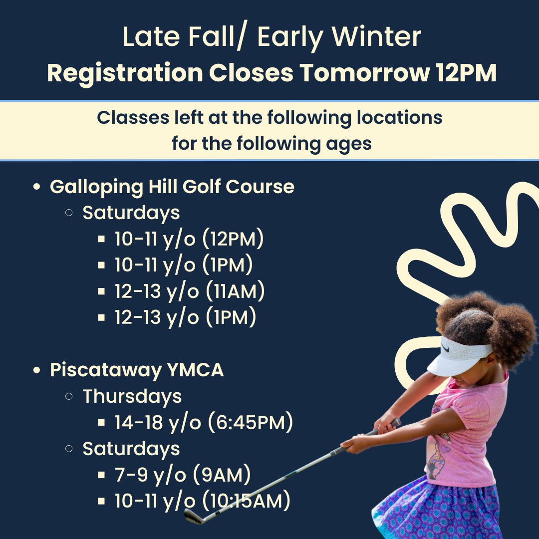 FirstTeeRV's tweet photo. Register now before it's too late! We'd love to see your junior golfer this season⛳ #youthgolf #juniorgolf #golfsession

https://t.co/6fyRq3ITxB https://t.co/tqCOmuB53i