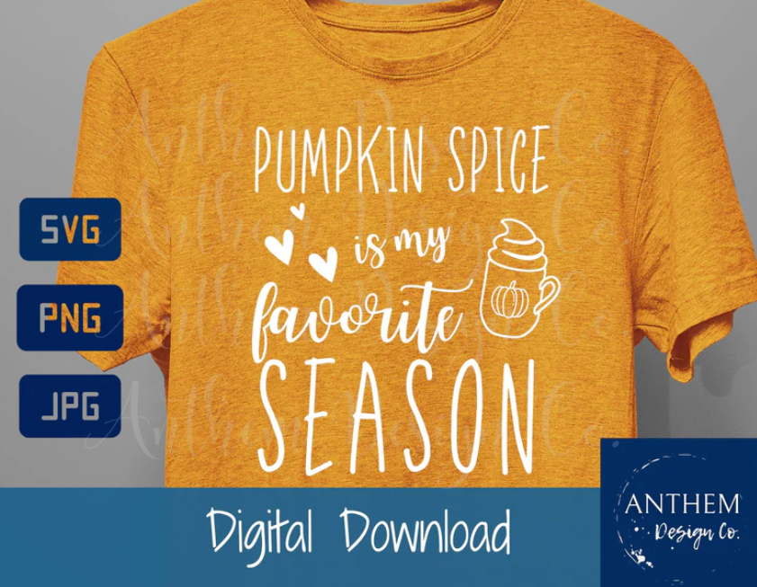 AnthemDesignCo's tweet photo. 🎃 Spice up your projects with our FREE Pumpkin Spice SVG this month! Perfect for cozy fall crafts, mugs, shirts, and more. Grab yours now at https://t.co/67Ii8Szaa1 and add some seasonal charm to your creations! #FreeSVG #PumpkinSpice #FallCrafts https://t.co/z3e1LWVTDr