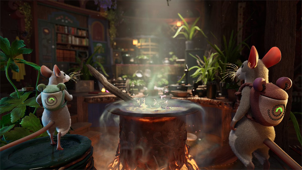 Who would you go to the witch's hut with? ✨🔮 
Tag your co-op buddy in the comments 💚

#HelaTheGame #KnightsPeak #WindupGames #wholesomegames #Spooktober2024 #witchyvibes  #Magic