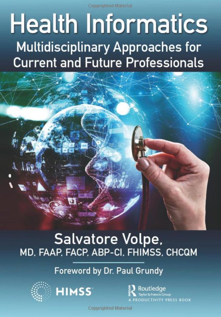 gp_pulipaka's tweet image. A Simple Guide to the #HealthInformatics Books. #BigData #Analytics #DataScience #IoT #IIoT #HealthTech #Python #RStats #TensorFlow #Java #JavaScript #ReactJS #CloudComputing #Serverless #DataScientist #Linux #Books #Programming #Coding #100DaysofCode   
geni.us/HealthTech