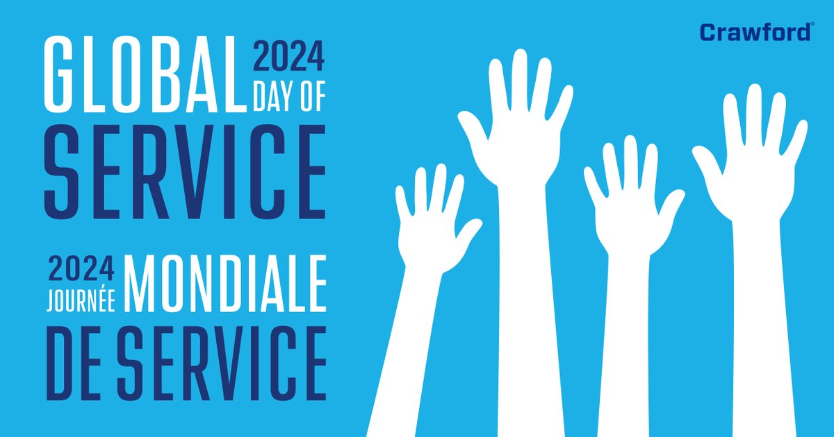 Every year, Crawford employees join together in service of their respective communities for a #GlobalDayOfService. 

Our teams have participated in hundreds of diverse humanitarian projects, each chosen by employees in their regions.  

Learn more: bit.ly/4bHkzZX