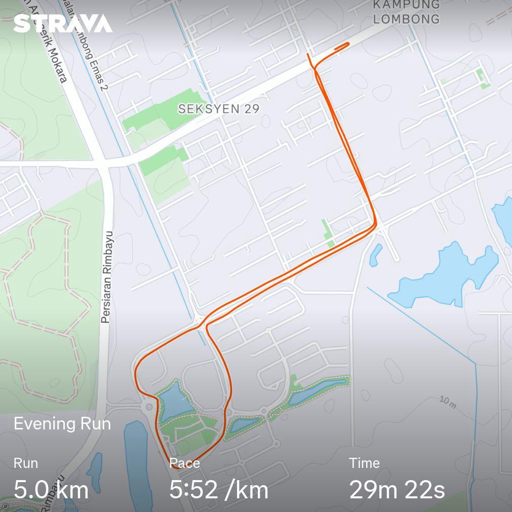 rizauw's tweet photo. Check out my run on Strava.
https://t.co/JTfLjynlJ8 https://t.co/4KVUigfTH7