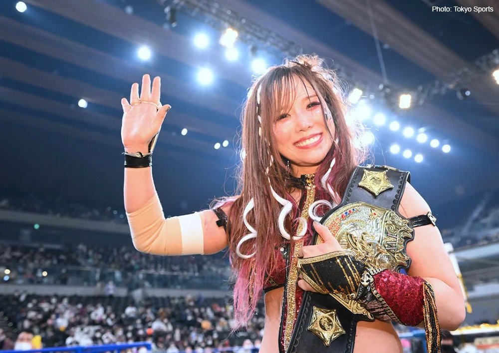 ruzu_carlos's tweet photo. Redeeming myself for my prior terrorism.

What if KAIRI had departed World Wrestling Entertainment and came to AEW: https://t.co/lj9F7CTwV9