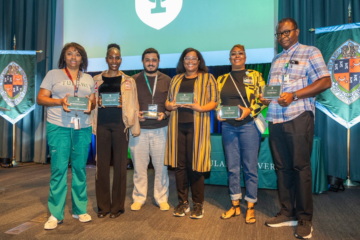 Tulane - Department of Surgery (@tulane_surgery) on Twitter photo HUGE CONGRATULATIONS to our incredible Clinical Research Team! They received the Team Excellence Award at the President’s State of the University on Oct. 28th! This award is a testament to their dedication, innovation, and teamwork in advancing clinical research. #TulaneSurgery HUGE CONGRATULATIONS to our incredible Clinical Research Team! They received the Team Excellence Award at the President’s State of the University on Oct. 28th! This award is a testament to their dedication, innovation, and teamwork in advancing clinical research. #TulaneSurgery