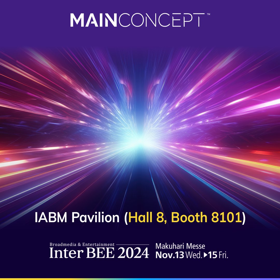 MainConcept tweet media