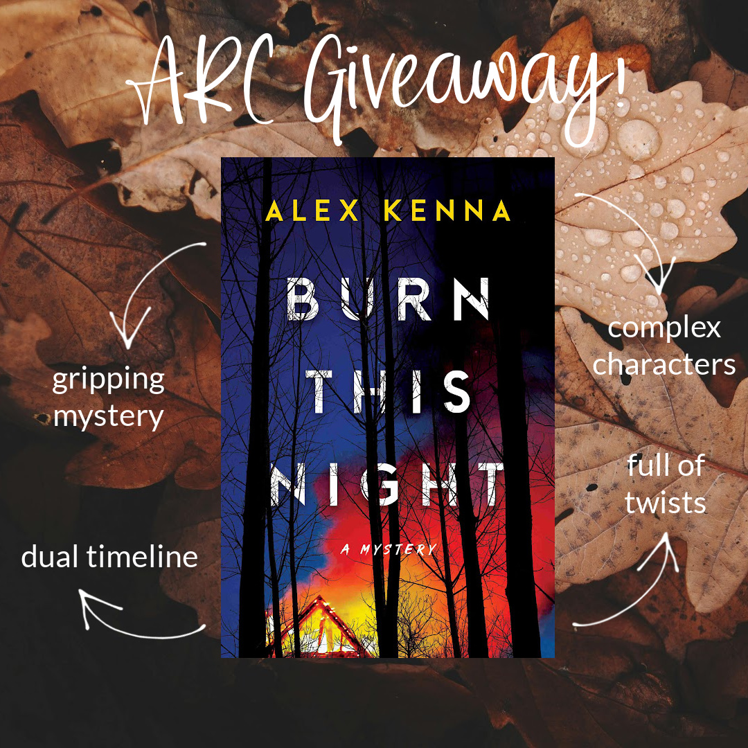 Today, you can win an ARC of <a href="/AlexKenna9/">Alex Kenna</a>'s new thriller, BURN THIS NIGHT (hitting shelves Nov. 12). Head over to Instagram to enter the #bookgiveaway!