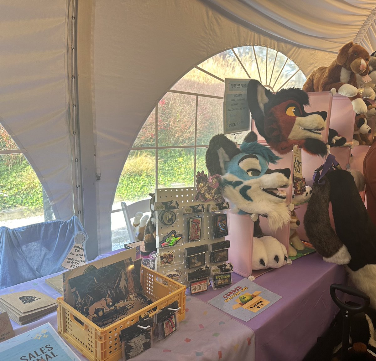 Come see us at furpoc!!! @PartyArtieSuits