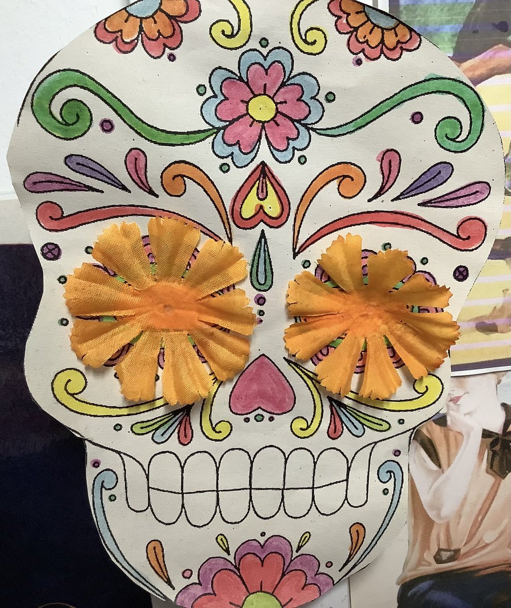 Madame Señora G (@senora_madame) on Twitter photo ¡Feliz día de los muertos!💀🇲🇽🫔🌮🌯 The niños enjoyed learning about Día de los Muertos and making their own Calavera <a href="/ghs_languages/">GHS Modern Languages</a> ¡Feliz día de los muertos!💀🇲🇽🫔🌮🌯 The niños enjoyed learning about Día de los Muertos and making their own Calavera <a href="/ghs_languages/">GHS Modern Languages</a>
