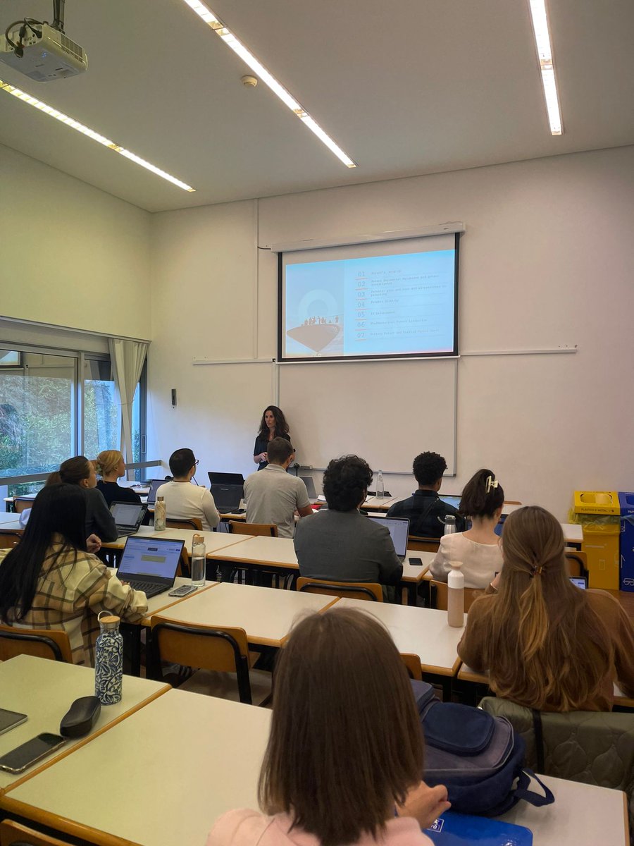 For difficult topics, great experts: we wholeheartedly thank attorneys  #JoanaPiriquitoSantos and #RicardoAbrantes for enriching our study and discussions on #UnitaryPatents and #Biotechnology - in preparation for our upcoming Jean Monnet Module on EU IP Law and Sustainability