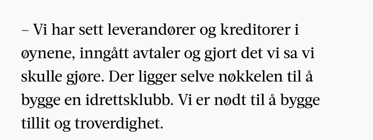 Tja, 9 år siden jeg gikk inn døra på Ranheim. Vi har fortsatt mye å skape. Og vi har fått til mye - fra starten, da det handlet om å se kreditorer i øynene. Fra 10 til 40 mill. Sesong nr 16 på rad i norsk toppfotball for Ranheim i 25, sterkt det også. En klubb å bli glad i💙⚽️