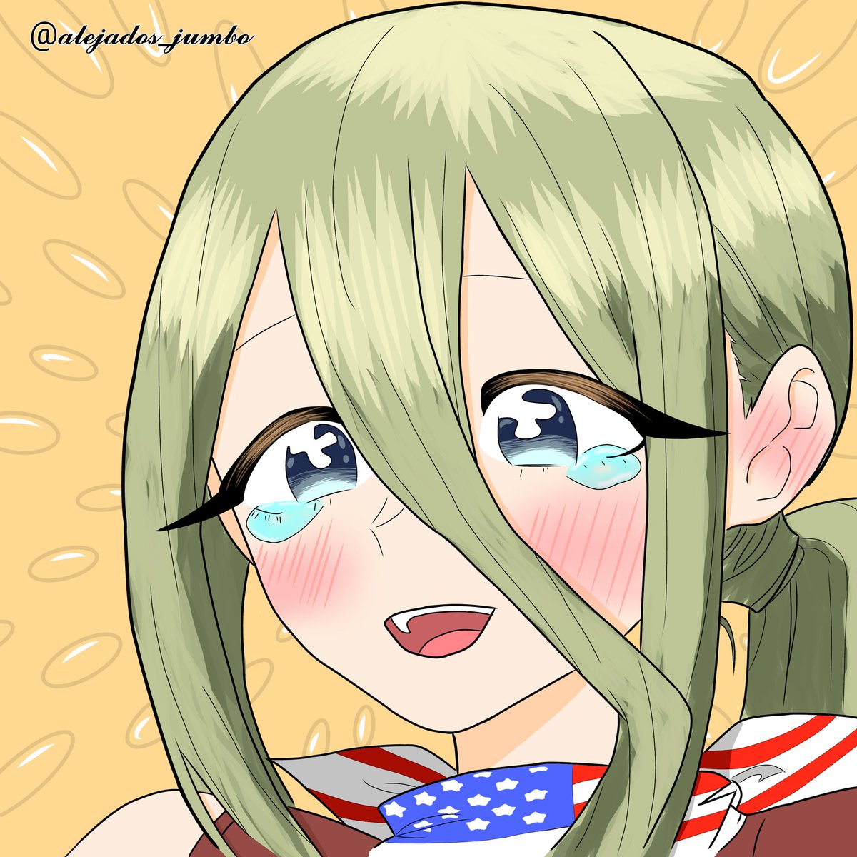 she is so beautiful 🥰 #100カノファンアート #アニメ100カノ #hyakkano