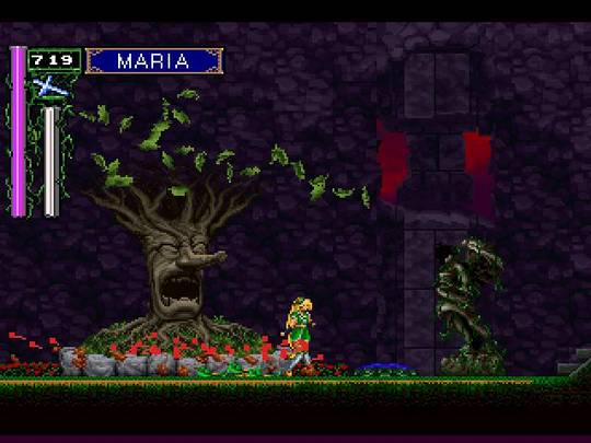 timeextension64's tweet photo. Vampire Survivors: Ode to Castlevania even features a tribute to the much-maligned Saturn port of SotN! Bravo, @poncle_vampire! https://t.co/IxaCuPKa5E