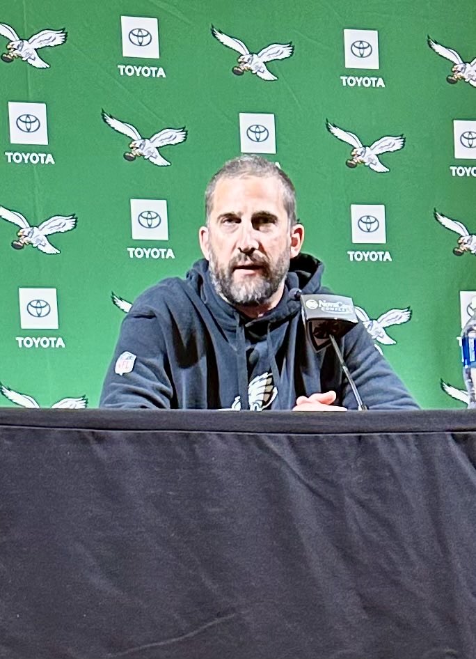 Final practice day of the week. 

Nick Sirianni said Eagles are “being smart” with Jalen Carter during the week.