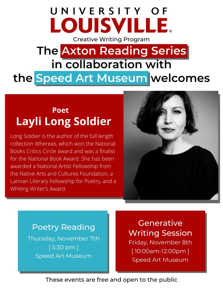 UofL Creative Writing tweet media