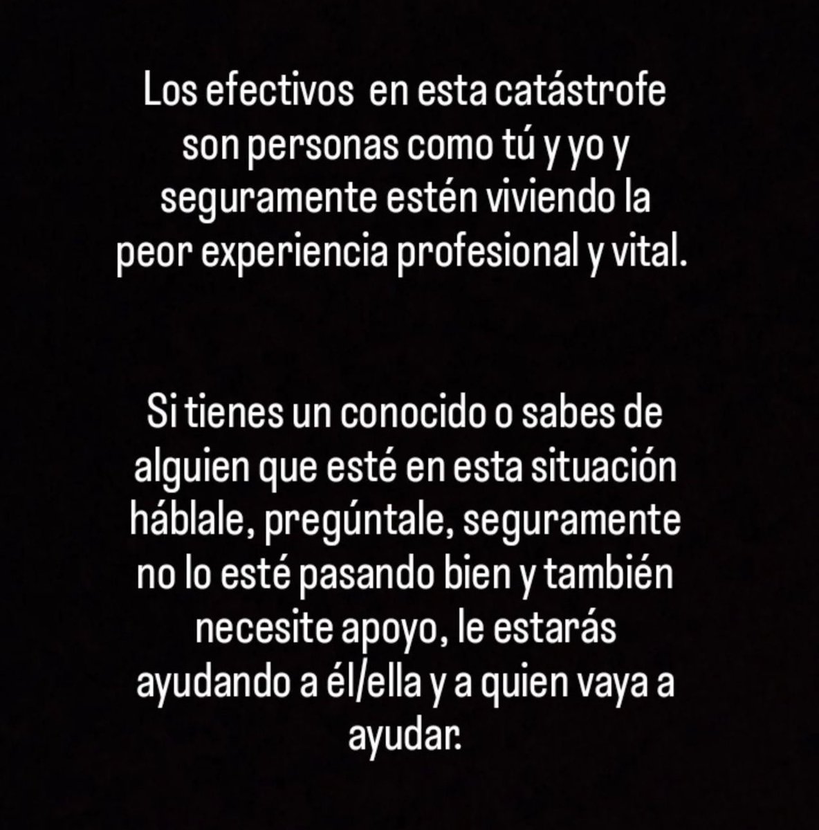 OscarBForestal's tweet photo. Hay que cuidar a quien nos cuida. 

No dudéis en preguntar. https://t.co/tmPH0rkVFL