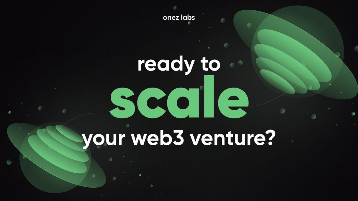onez_io's tweet image. Ready to scale your #Web3 venture? 🌟 Partner with Onez Labs for top-tier consulting services that cover every aspect of your business. 

Let’s make your vision a reality! 
🔗 labs.onez.io/expert-consult…

#Web3Consulting #StartupGrowth