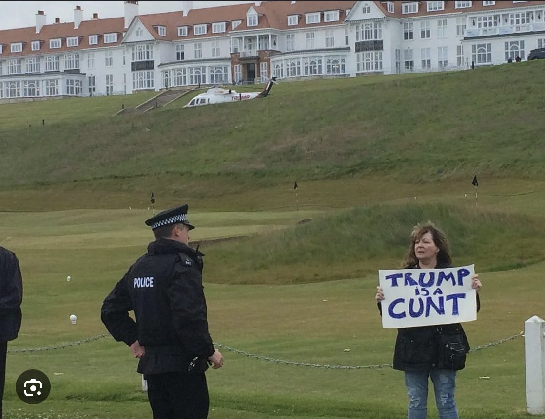 SteveBiddick's tweet photo. @JaneyGodley for poet laureate &amp; @realDonaldTrump is a total #Clackwanker https://t.co/E75C6EZZi6