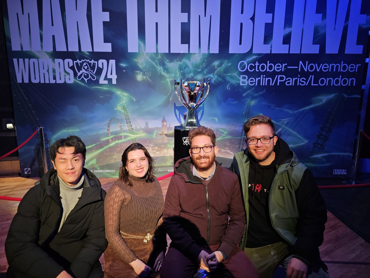 It's coming h- Ah, no. #Worlds2024