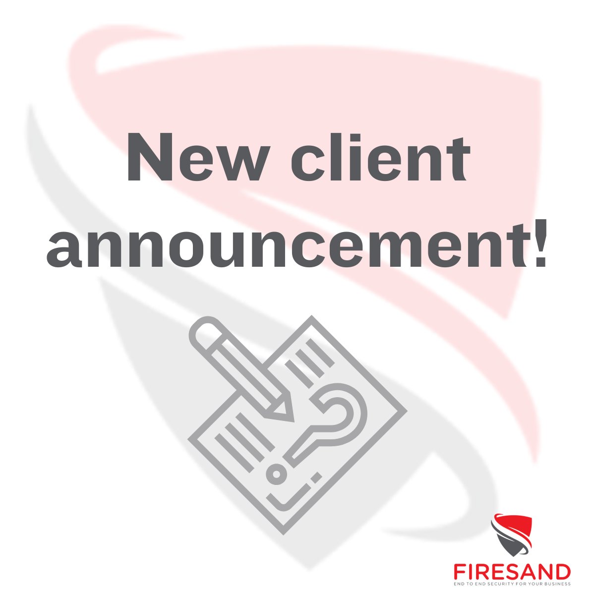 We’ve started some #CyberSecurity consultancy and audit work for a new client.

Our client works within sales, so with such valuable data, it needs protecting, and that’s where we come in with a full CCM audit.

firesand.co.uk