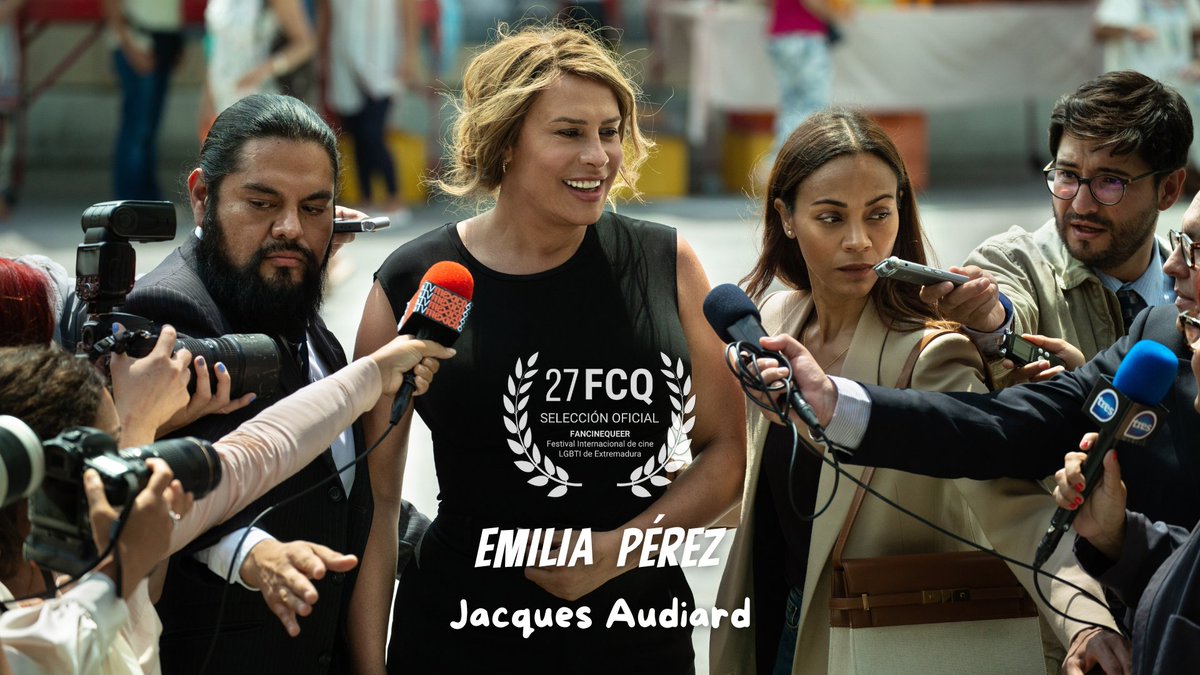 FestCineQueer's tweet photo. #27FCQ | 🎟️ Esta edición de FanCineQueer contará con algunas de las películas más aclamadas de la temporada: 🇫🇷 'Emilia Pérez', thriller musical trans multipremiado en Cannes, además de 🇸🇪 'Crossing', 🇯🇵 'My Sunshine', y 🇲🇽 'Todo el silencio', ganadora de cuatro premios Ariel. https://t.co/WogqYJXieQ