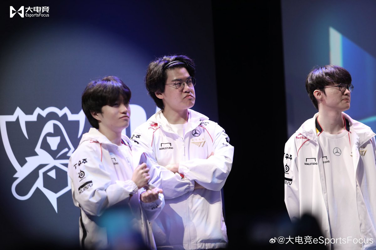 keria &amp; Gumayusi &amp; Faker 🍀

#T1WIN #T1Fighting
©大電競eSportsFocus