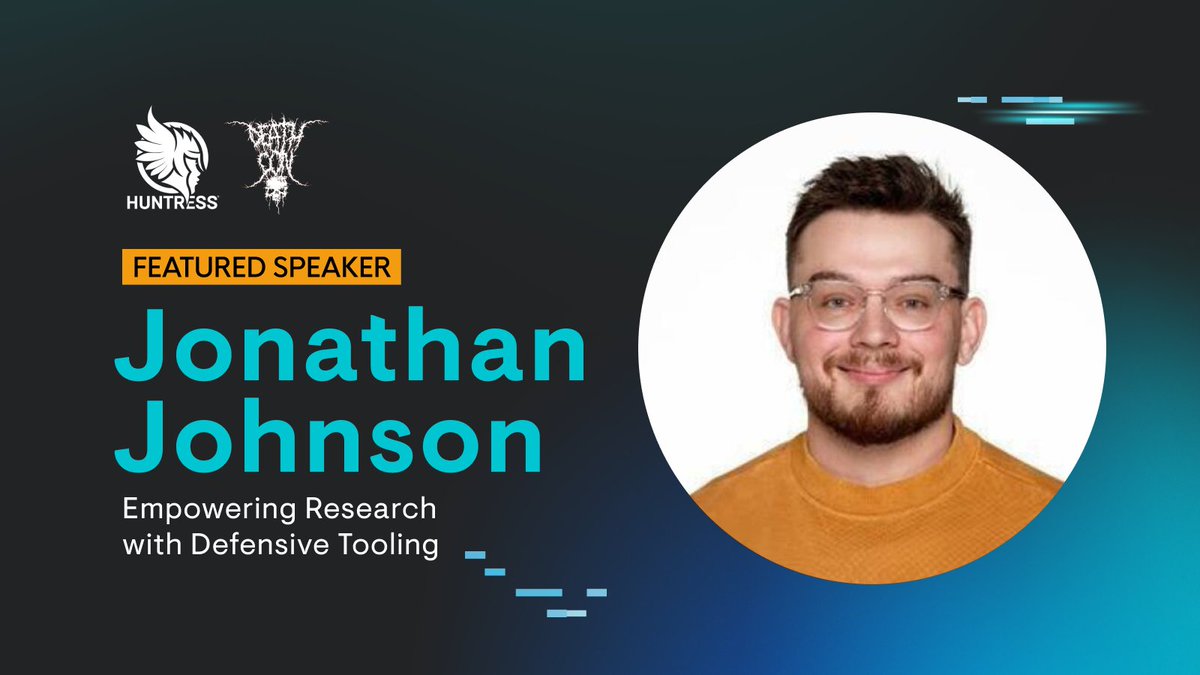 HuntressLabs's tweet image. Huntress ConTalk 🚨 @DEATHCon2024 is just weeks away and we've got a great trio representing!
✅ @4ndr3w6S - "A Hitch-Hacker's Guide to DACL - Based Detections"
✅ @GregAke - "Practical Adversary Emulation"
✅ @jsecurity101 - "Empowering Research with Defensive Tooling"