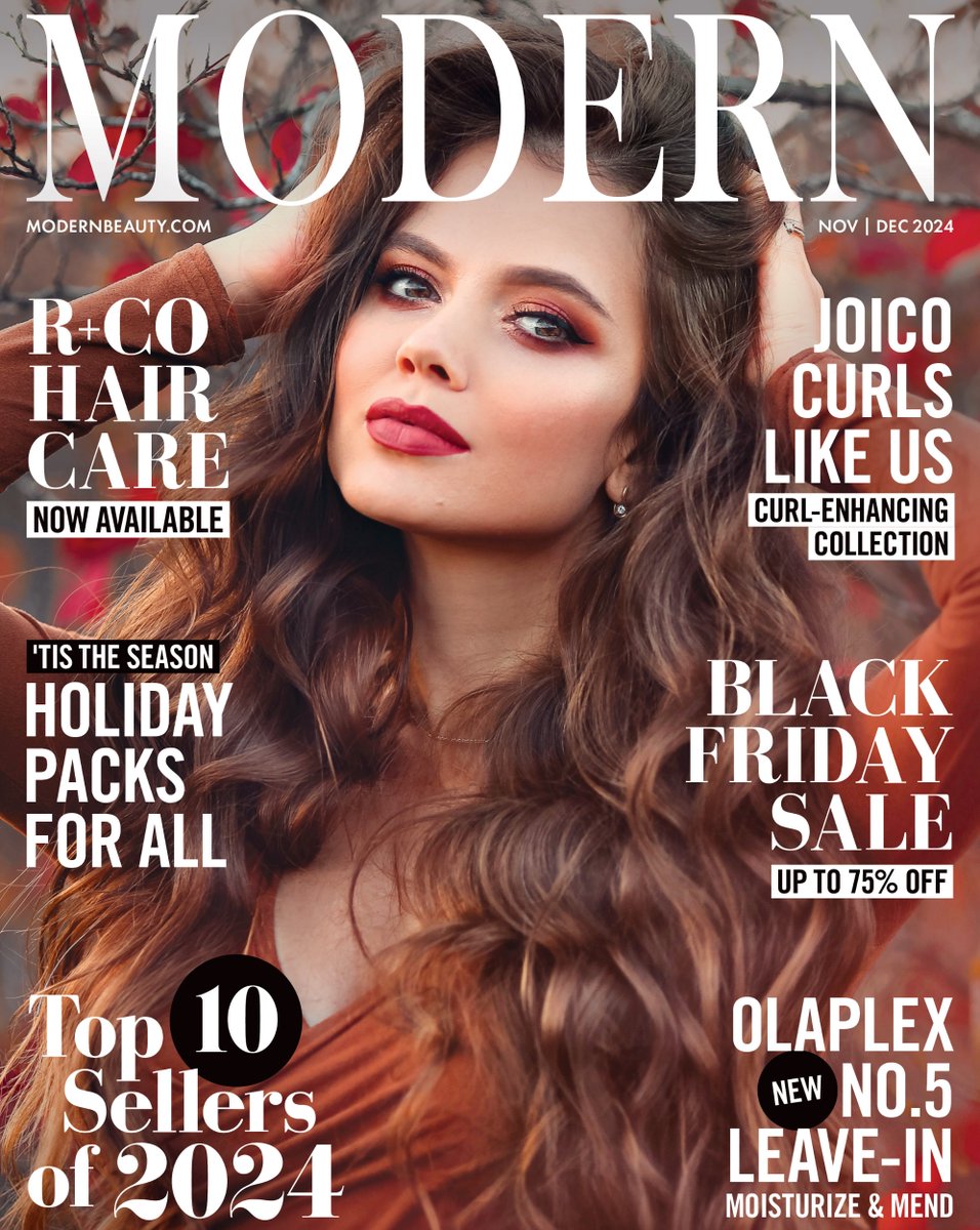 Tis the season for huge savings, new products &amp; holiday gifts for all! Check out all our Nov/Dec catalogue has to offer! View in-store or online at modernbeauty.com 🎁