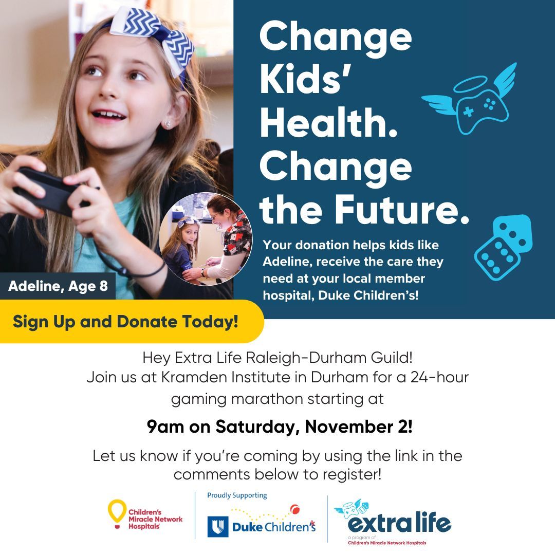 Extra Life Raleigh-Durham Guild tweet media
