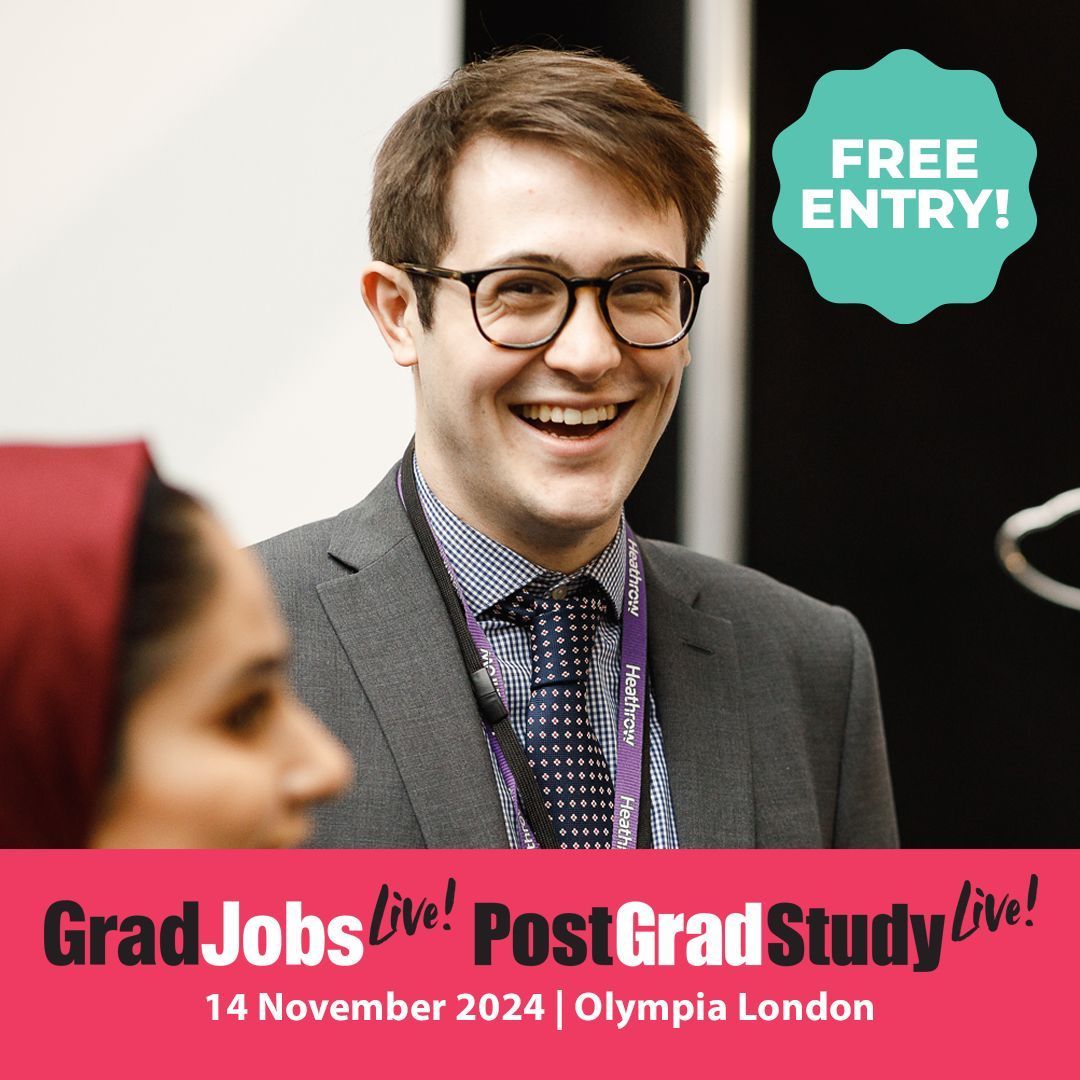 GradJobs Live! | PostGrad Study Live! tweet media