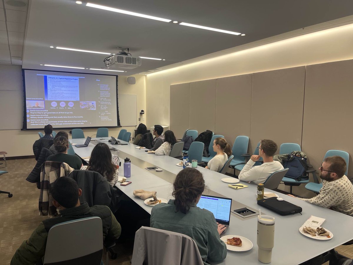 CMC_UVM's tweet photo. Dr. Conze shared with attendees the key skills and traits needed in the field of scientific consulting. Reflecting based off of his personal experiences, he emphasized on the need to being aware of the diverse career paths available after completing his doctoral studies. https://t.co/H7EdlmtCGZ
