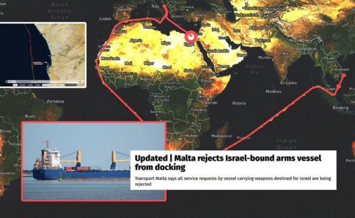 swilkinsonbc's tweet image. The German-flagged ship 'Katherine' carrying weapons for the israelis has docked in Alexandria and will depart for Ashdod port on Nov 5th | #StopIt