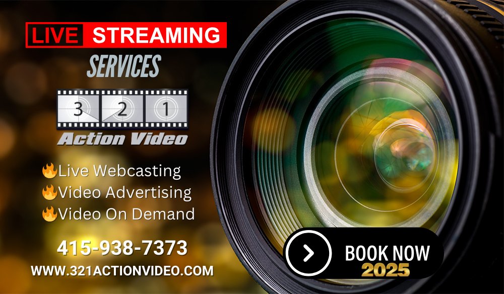 321actionvideo's tweet photo. With 2024 winding down, we’re excited to announce a few open dates left for January-March 2025! If you’re looking to level up with:

🔥 Live Webcast
🔥 Video Advertising
🔥 New for this year – Video on Demand!

Contact us at https://t.co/JuX8QJozlw for more information https://t.co/Br5fpyrkl1