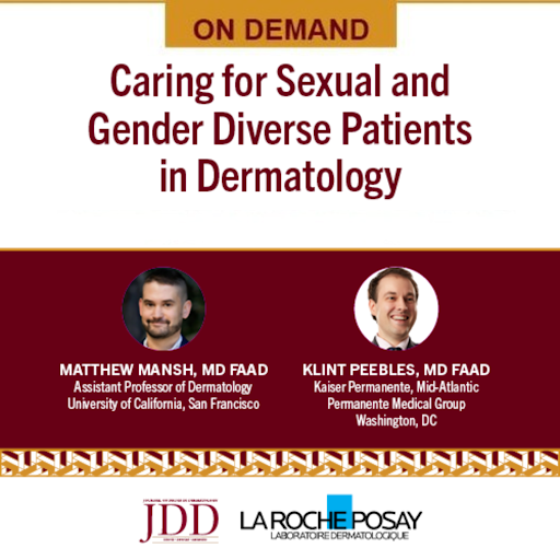 JDDOnline's tweet photo. 📌 ON DEMAND Alert: Dr. Matthew Manish and Dr. Klint Peebles define basic terminology and concepts related to sex, gender, and sexual orientation. Learn about the unique clinical considerations needed when working with sexual and gender-diverse patients.

https://t.co/uYSuP1pZQb https://t.co/tAV5WaXQC3