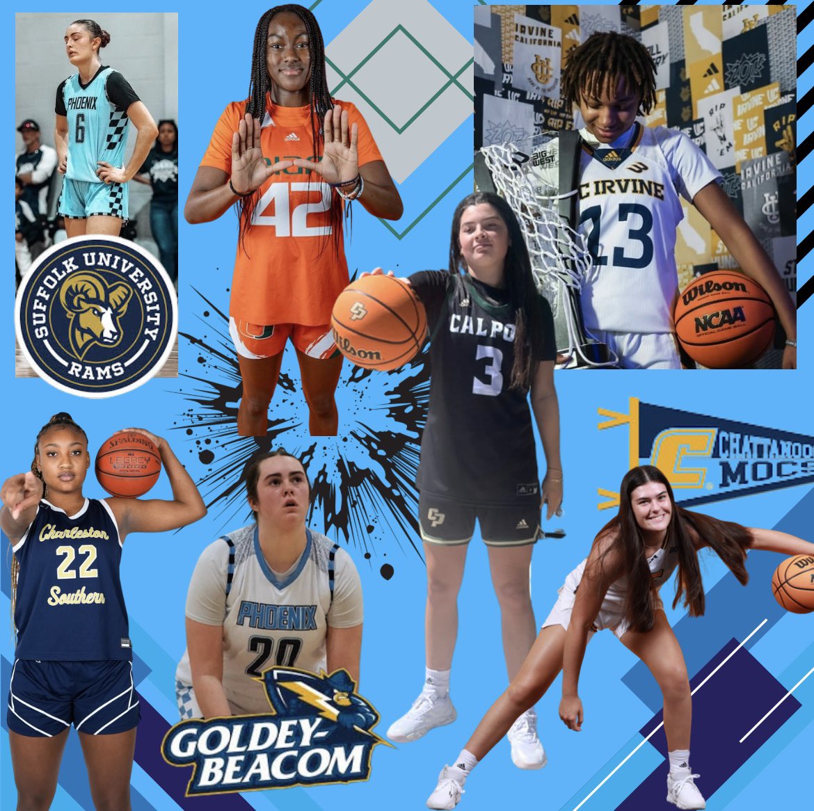 Phoenix Select (@phoenixselect) on Twitter photo 7 of our 2025’s r now committed to play college ball‼️ There will be at least 5 more!
<a href="/soma24_/">soma</a> ➡️ <a href="/CanesWBB/">Hurricanes Women’s Basketball</a>
<a href="/katie_17peiffer/">Katie Peiffer KP</a> ➡️ <a href="/CalPolyWBB/">Cal Poly WBB</a>
<a href="/14kianna/">Kianna Wormly</a> ➡️ <a href="/UCIwbb/">UCI Women's Basketball</a>
<a href="/EvieBruce_8/">Evie Bruce</a> ➡️ <a href="/GoMocsWBK/">Chattanooga WBB</a>
<a href="/Nevaeh_j10/">Nevaeh jones</a> ➡️ <a href="/CSUBucsWBB/">Charleston Southern Women’s Basketball</a>
<a href="/abigail12770390/">Abigail G. Williams</a> ➡️ <a href="/GBC_WBB/">GBC WBB</a>
<a href="/ella_nixon5/">Ella Nixon</a> ➡️ <a href="/SuffolkWbb/">Suffolk WBB</a> 7 of our 2025’s r now committed to play college ball‼️ There will be at least 5 more!
<a href="/soma24_/">soma</a> ➡️ <a href="/CanesWBB/">Hurricanes Women’s Basketball</a>
<a href="/katie_17peiffer/">Katie Peiffer KP</a> ➡️ <a href="/CalPolyWBB/">Cal Poly WBB</a>
<a href="/14kianna/">Kianna Wormly</a> ➡️ <a href="/UCIwbb/">UCI Women's Basketball</a>
<a href="/EvieBruce_8/">Evie Bruce</a> ➡️ <a href="/GoMocsWBK/">Chattanooga WBB</a>
<a href="/Nevaeh_j10/">Nevaeh jones</a> ➡️ <a href="/CSUBucsWBB/">Charleston Southern Women’s Basketball</a>
<a href="/abigail12770390/">Abigail G. Williams</a> ➡️ <a href="/GBC_WBB/">GBC WBB</a>
<a href="/ella_nixon5/">Ella Nixon</a> ➡️ <a href="/SuffolkWbb/">Suffolk WBB</a>