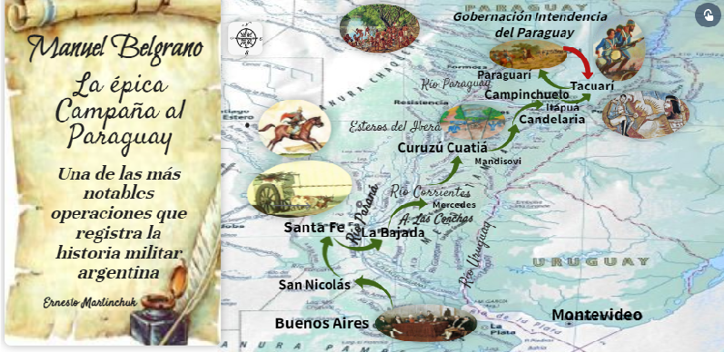 BelgranianaA's tweet image. #ABRA y el primer #MapaInteractivo de la #épica #Campaña del Gral #ManuelBelgrano al #Paraguay ,  dedicado a #docentes , #estudiantes #historiadores que incluye datos históricos por los que atravesó nuestro #prócer durante la época de la #Independencia 

gacetabelgraniana.blogspot.com/search?q=mapa+…
