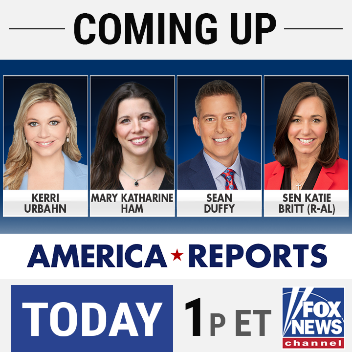 FRIDAY:

Fox News Legal Editor <a href="/KerriKupecDOJ/">Kerri Kupec DOJ</a> 

Fox News contributor and an OutKick columnist, <a href="/mkhammer/">Mary Katharine Ham</a>

FOX News Contributor, <a href="/SeanDuffyWI/">Sean Duffy</a> 

Senator Katie Boyd Britt, <a href="/SenKatieBritt/">Senator Katie Boyd Britt</a>