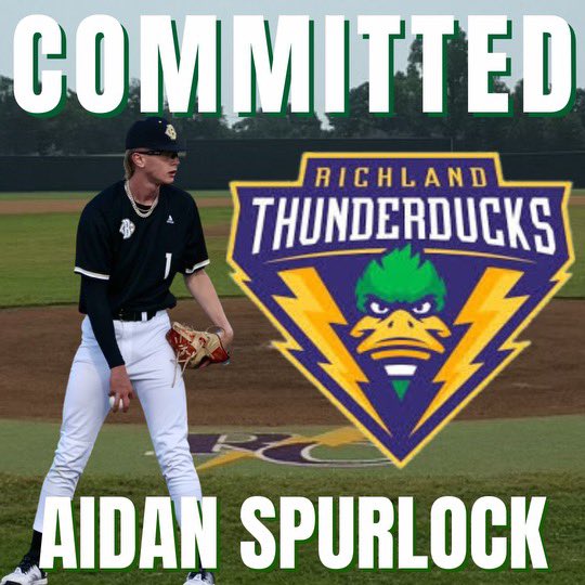 Congratulations <a href="/SpurlockAidan/">Aidan Spurlock</a> (<a href="/ClydeHardBall/">Bulldog Baseball</a> c/o 2025) on committing to <a href="/DucksBsb/">Richland Thunderducks Baseball</a>. Aidan has been a cornerstone of the pitching staff and has won a lot of big games throughout the years. We are excited for your next journey!

#TexasAngels #HalosAreHot #ClassOf2025