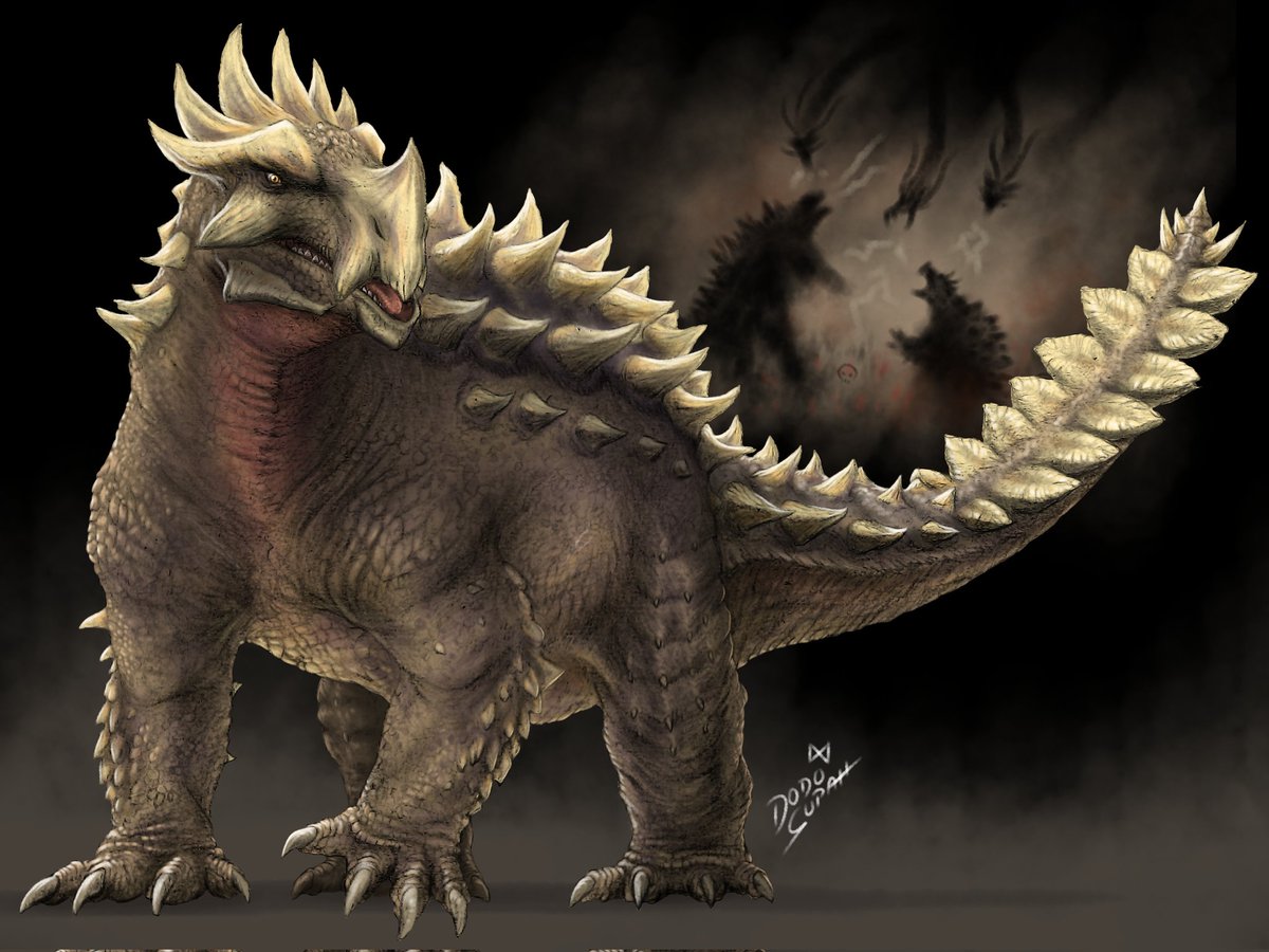 SuperDo75363417's tweet photo. We need Anguirus, the MonsterVerse needs him ⚡

PD: I wish you a happy Godzilla month 🙏

#Anguirus #Godzilla #MonsterVerse https://t.co/Pqdqr1xO5C