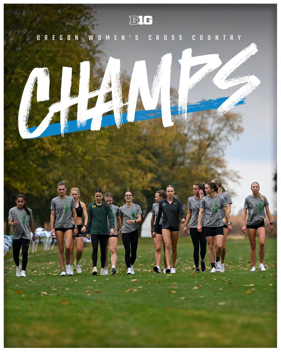 🏆  𝐂𝐇𝐀𝐌𝐏𝐈𝐎𝐍𝐒 🏆

For the first time in program history <a href="/OregonTF/">oregontf</a> are the Women’s #B1GXC Champions! 🤩