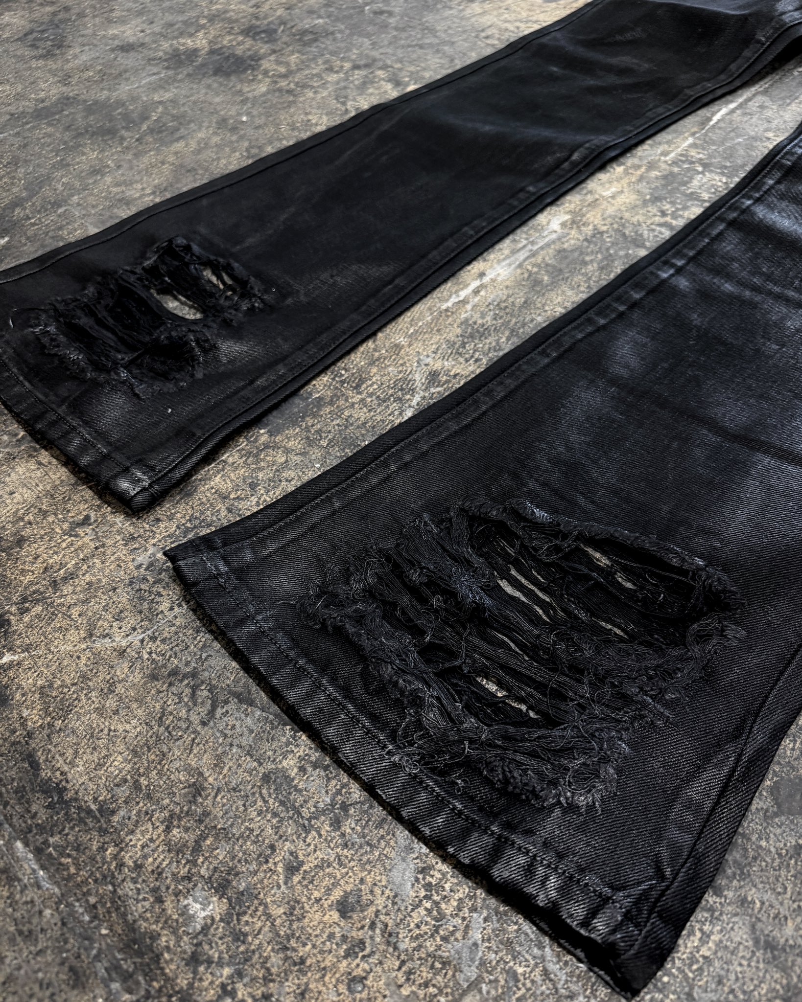 Vengeance studios Deceit Python Denim | ブーツカットデニム