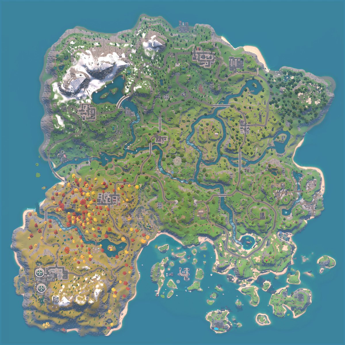 PilkyFN's tweet image. CHAPTER 6 MAP JUST GOT LEAKED 🤯 WHAT WE THINKING 🤔