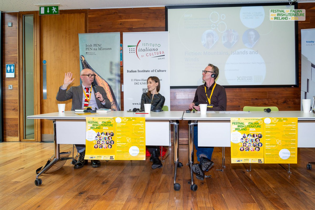 Brian Robert Moore (@brianrobmoore) on Twitter photo After attending the Festival of Italian and Irish Literature in Dublin, I have to say it's now the gold standard for me for a festival that spotlights Italian literature while also placing it in dialogue with local writing. Complimenti again to <a href="/EnricaFerrara/">Enrica Ferrara</a> <a href="/DunneCatherine/">CatherineDunneAuthor</a> 💫 After attending the Festival of Italian and Irish Literature in Dublin, I have to say it's now the gold standard for me for a festival that spotlights Italian literature while also placing it in dialogue with local writing. Complimenti again to <a href="/EnricaFerrara/">Enrica Ferrara</a> <a href="/DunneCatherine/">CatherineDunneAuthor</a> 💫