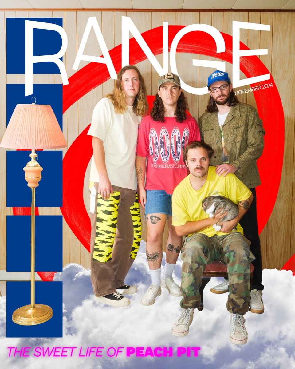 Thanks for the chat <a href="/readxrange/">RANGE</a> !! Check out the full interview here: readrange.com/peach-pit-magp…